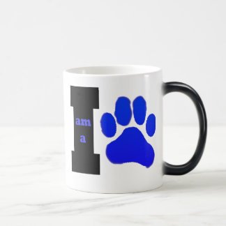 Mágica Soy una taza morphing del cachorro