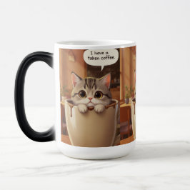 Mágica Taza Adorable “He Tomado Café” Taza Divertida de G