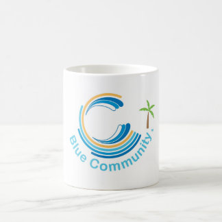 Mágica Taza azul de Commiunity