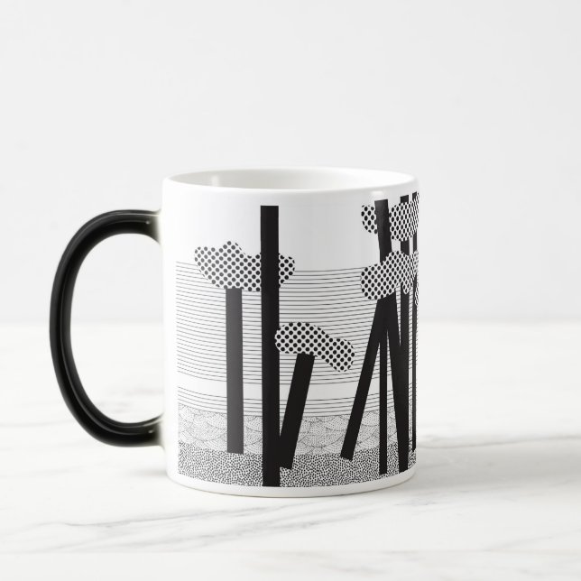 Mágica Taza b&n (Izquierda)