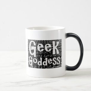 Mágica Taza binaria de la diosa del friki