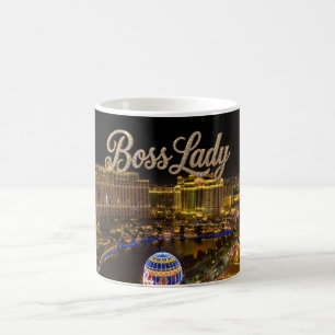 Mágica Taza Boss Lady Vegas