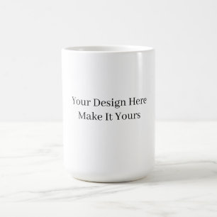 Mágica Taza cambiante de color de 15 oz 'Hazlo tuyo'