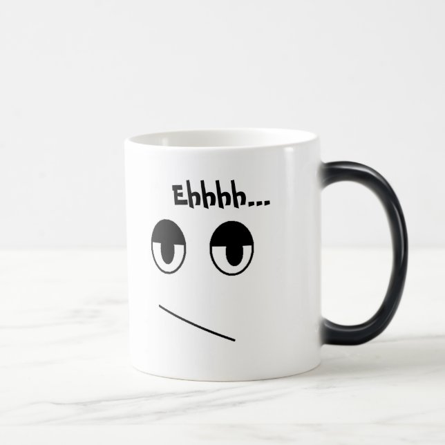 Mágica Taza cambiante de la temperatura de Ehhh (Derecha)