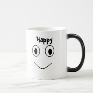 Mágica Taza cambiante de la temperatura feliz