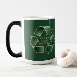 Mágica Taza cambiante Reducir Reutilizar Reciclar