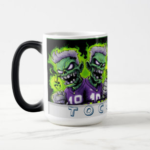 Mágica Taza Cerámica Gráfica de Deportes Gemelo No Muerto