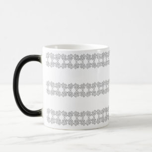 Mágica Taza con dibujo geométrico
