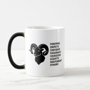 Mágica Taza con nombre personalizado, signo zodiacal, ras