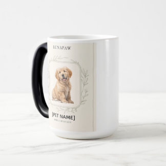 Mágica Taza con retrato personalizado de mascota