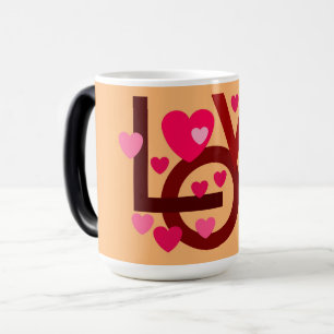 MÁGICA TAZA DE AMOR DE CORAZONES REGALO AÑO NUEVO 2023 TU