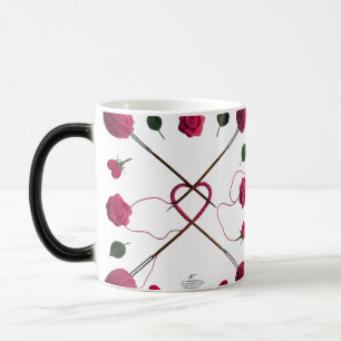 Mágica Taza de amor de punto con cambio de color Artesa
