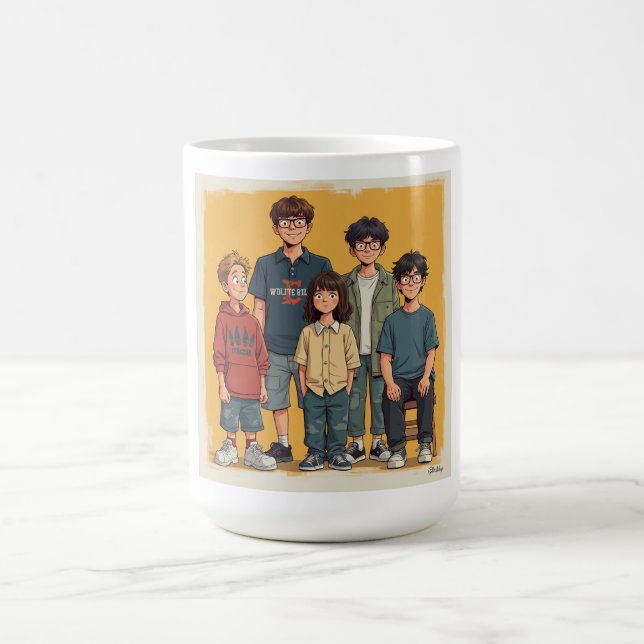 Mágica taza de barrido de BTS (Centro)