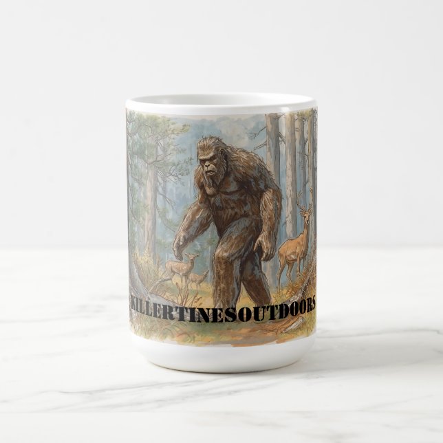 Mágica Taza de Bigfoot (Centro)