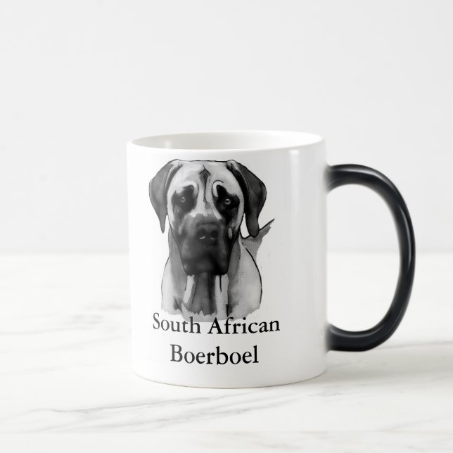Mágica Taza de Boerboel (Derecha)