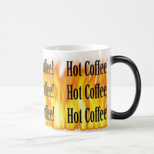 Mágica Taza de café caliente de desaparición