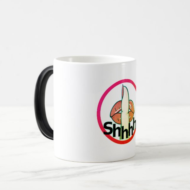 Mágica taza de café cambiante de color (shhhh!!) (Anverso izquierdo)