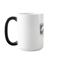 Taza de café con código de barras personalizado pa