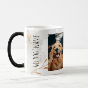 Mágica Taza de café conmemorativa para perros con collage