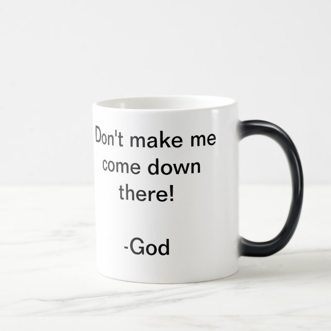 Mágica Taza de café cristiana (Derecha)