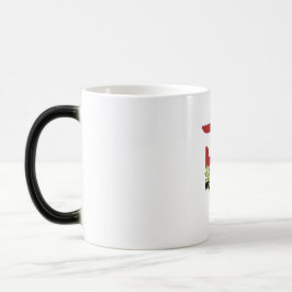 Mágica Taza de café de cerámica con logo de DH Wonders | 