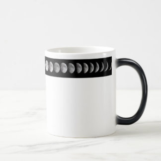 Mágica Taza de café de la fase de la luna