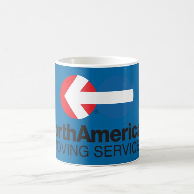 Mágica Taza de café de northAmerican Van Lines (Centro)