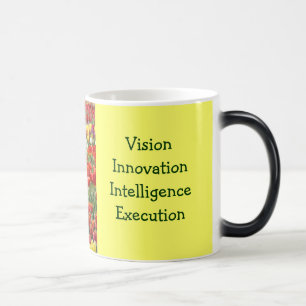 Mágica Taza de café de oficina Visión Innovación Intelige