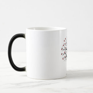 Mágica Taza de café del árbol del corazón de propuesta ro