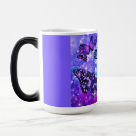 Mágica Taza de café del Día de la Madre Mariposas