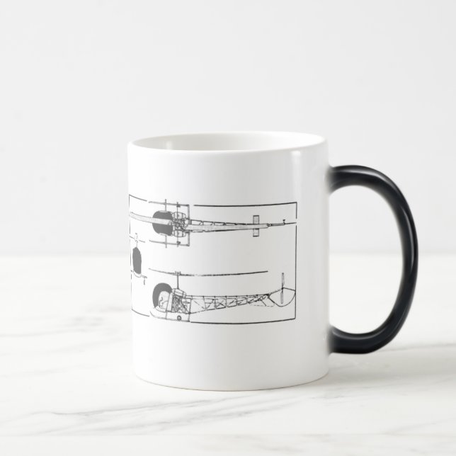 Mágica Taza de café del helicóptero de Bell 47 (Derecha)