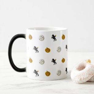 Mágica Taza de café del jinete sin cabeza de Halloween es