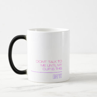 Mágica taza de café divertida