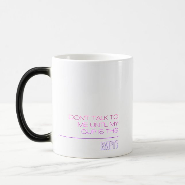 Mágica taza de café divertida (Izquierda)