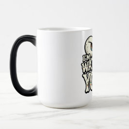 Mágica Taza de café divertida con ojos retro "TE ESTOY VI
