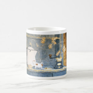 Mágica Taza de café linda de la vaca