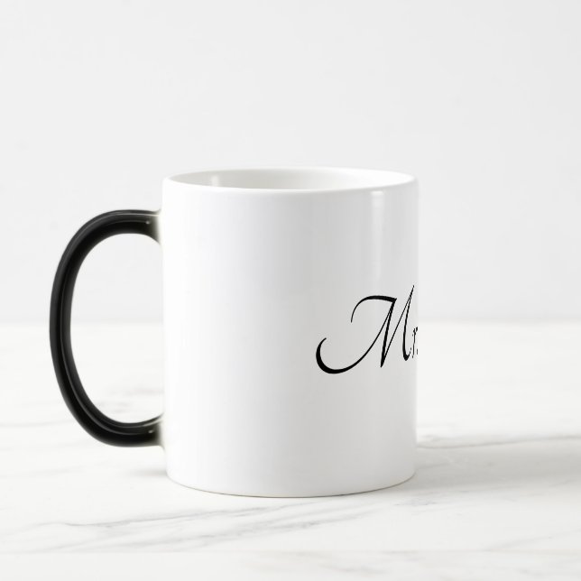 Mágica Taza de café monogramada (Izquierda)