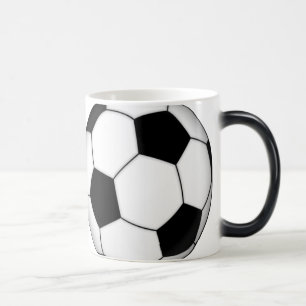 Mágica Taza de café Morphing del balón de fútbol