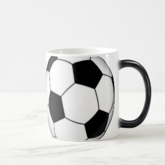 Mágica Taza de café Morphing del balón de fútbol