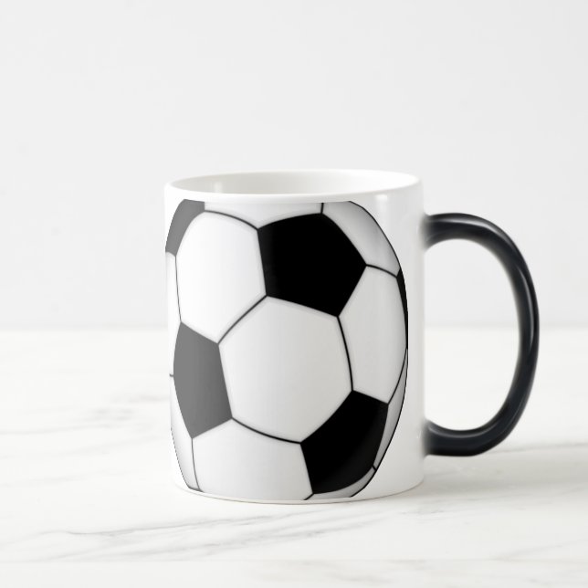 Mágica Taza de café Morphing del balón de fútbol (Derecha)