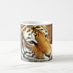 Mágica Taza de café Morphing del tigre siberiano