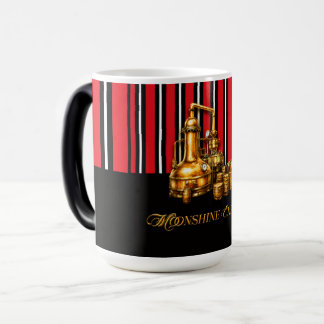 Mágica Taza De Café Oficial Moonshine Express Para Un Bar