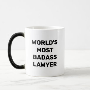Mágica Taza de café para el abogado más malvado del mundo