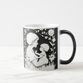 Mágica Taza de café para el día de la madre y la abuela