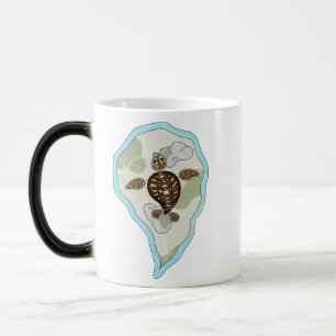 Mágica Taza de Callie la Tortuga Marina