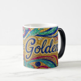 Mágica Taza de cerámica de color cambiante mosaico Stay G