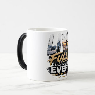 Mágica Taza de cerámica Montaña de Aventura • Vive Plenam