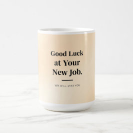 Mágica Taza de Despedida Personalizada para Colega – Nomb