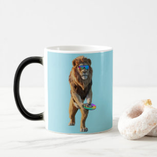 Mágica Taza de Disc Golf del León Divertido