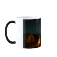 Taza de fogata nocturna - Diseño de camping occide